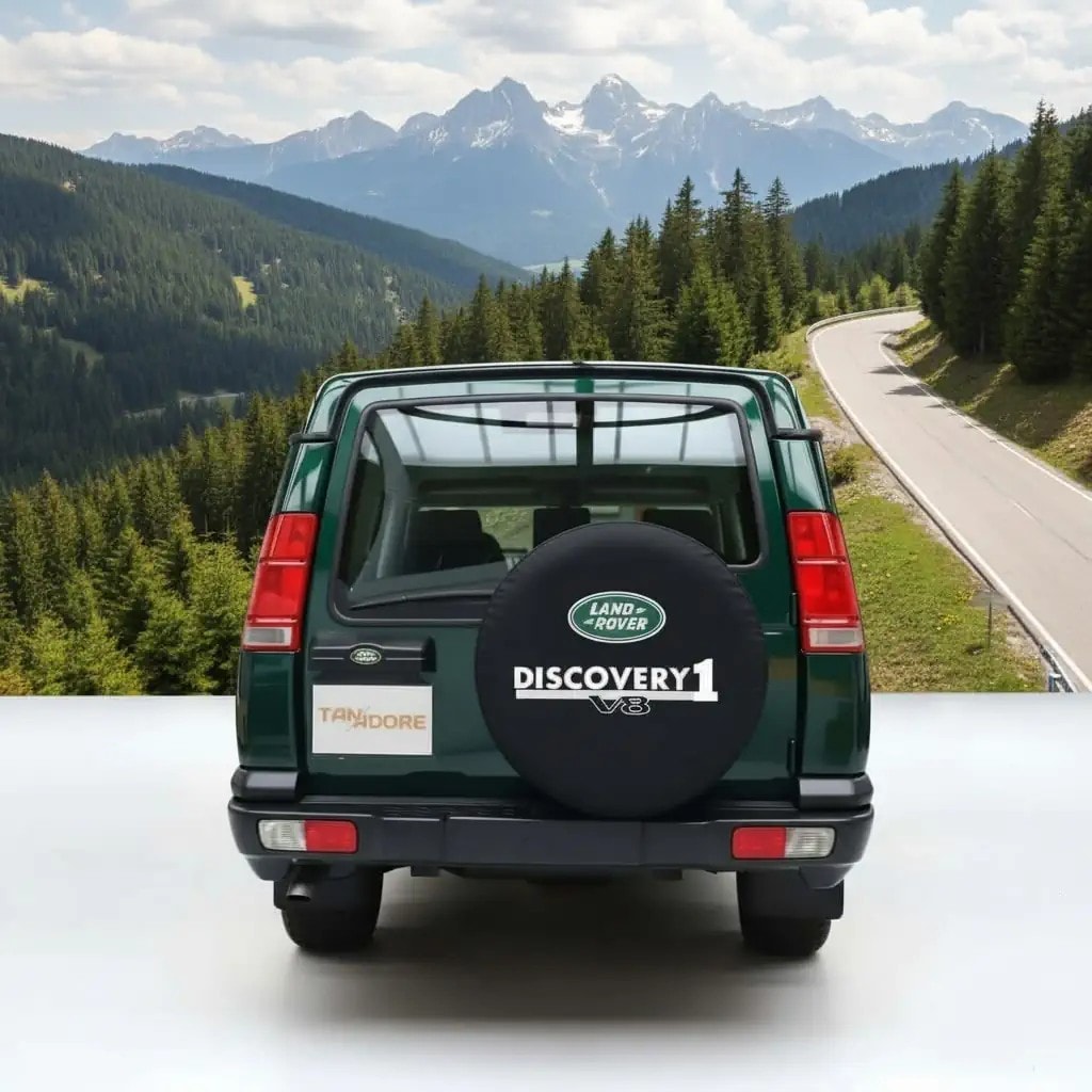 Discovery V8 Spare Wheel Tire Cover